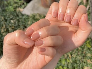 サンディー(Sandy)の写真/ネイルデビューにもおすすめのサロン★お客様に寄り添ったカウンセリングでシンプルかつ可愛い指先を♪