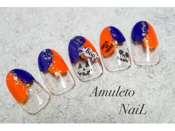 アムレート ネイル 蕨(Amuleto NaiL)/ハロウィンネイル★