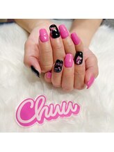チュウ(Chuu)/ピンクパンサーネイル♪