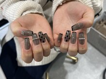 リベラ 名駅店(LIBERA)/スキニーフレンチ&ハートネイル