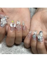 イロ(iro)/埋め尽くし♪さくらんぼネイル♪