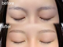 アムリス(AMOURIS)/ふんわり美眉スタイリング