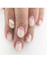 アイラッシュアンドネイル専門店 クラル(CURAR)/フレンチネイル￥7980