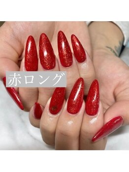 イフネイル(if nail)/◇赤ロング◇