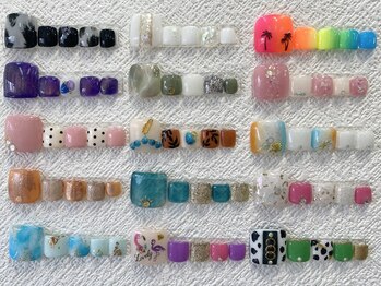 キャンアイドレッシー 奈良新大宮店(Can I Dressy)/フットネイルサンプル