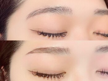 トラック アイラッシュ 天王寺店(truck eyelash)/HBL+眉カラー