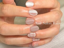 チェックネイル【¥5,800】