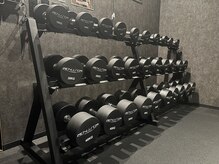 晴れ整体/ダンベルがたくさん！