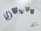 【夏得キャン】ニュアンスネイル