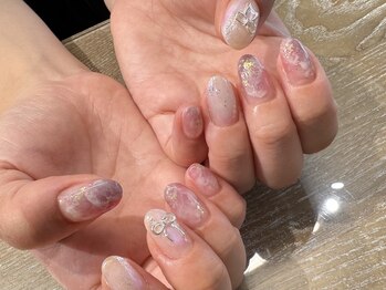 ペアリング(Pairing nail&eyelash)/6月select(J)リボンパーツ追加