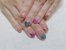 レアレアネイル(Lealeanail)/【パラジェル】トレンドデザイン