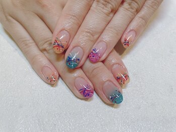 レアレアネイル(Lealeanail)/【パラジェル】トレンドデザイン