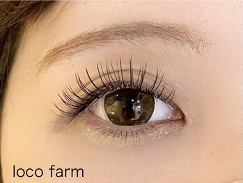 ロコ ファーム(loco farm)の写真/すっぴんや寝顔もかわいい女性の強い味方★まつパやマツエクでいつでも輝く目元に♪繊細な技術でモチも◎