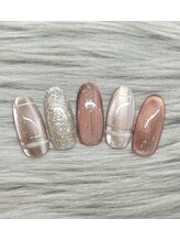 タムタムネイル 本厚木(Tam Tam Nail)/ナチュラル定額デザイン