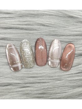 タムタムネイル 本厚木(Tam Tam Nail)/ナチュラル定額デザイン