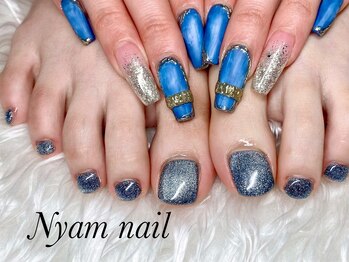 【ネイル】フットワンカラー