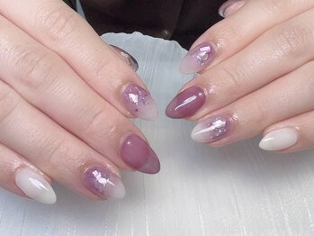 カナネイル(KANA.nail)/持ち込み春ネイル