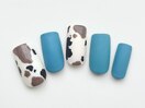 アニマルネイル　cow　うし　
