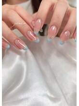 グレースビューティ(gracebeauty)/チークフレンチネイル