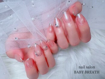ベイビーブレス(BABY BREATH)/持ち込み☆マグネットネイル