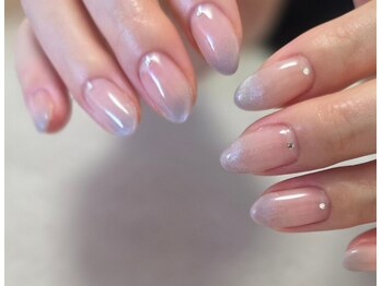 ネイルズ ビー 南昭和町本店(Nail's be)の写真/【爪育ジェル￥6000】クリアジェルだからネイルNGのOLさんや学生さんにも◎ケアして自信の持てる指先へ。