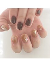 アイラッシュアンドネイル専門店 クラル(CURAR)/ワンカラーネイル￥7980