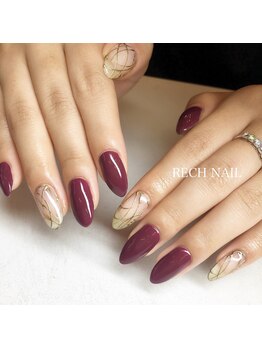 レッシュネイル サロンアンドスクール(RECH NAIL salon&school)/ラインアートデザイン