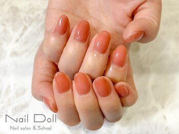 ネイルドール(Nail Doll)/オレンジピンク