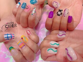 ネイルズサイダー(nails CIDER)/にょろにょろ