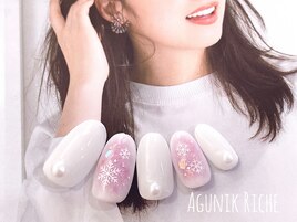 【結晶ネイル】