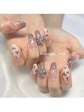 エムネイル ブランチ(Mネイル branch)/satomi担当:ハートミラーネイル