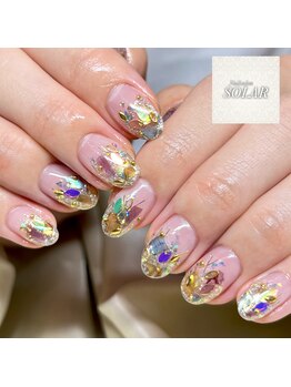 ソラール(SOLAR)/シェル☆ニュアンスネイル