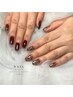 【 hand 】6本アート　自他店オフ無料 !　¥7,000→