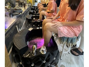 舒爽館 職安店(スーソウカン)/マッサージ前の足湯で代謝Up★