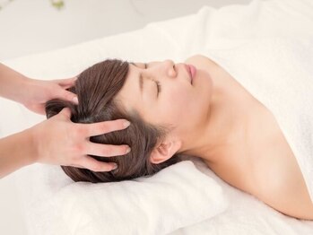 快陽 柏東口店(kaiyo)の写真/【ドライヘッドスパ15分¥2500】ホットアイマスクで目元ぽかぽか♪眼精疲労/不眠/ストレスに◎