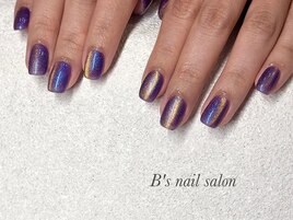 偏光☆マグネットネイル