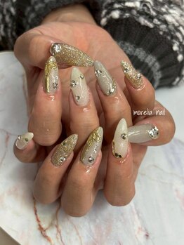 クリスマスプレゼントネイル