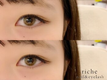 リシェ ネイル アンド アイラッシュ(riche)/シングルラッシュ100本 4200円