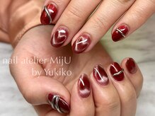 ネイル アトリエ ミジュ(nail atelier MijU)/リングネイルとハートネイル