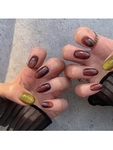 苑琳爪工(erin nail)/マグネットワンカラーネイル