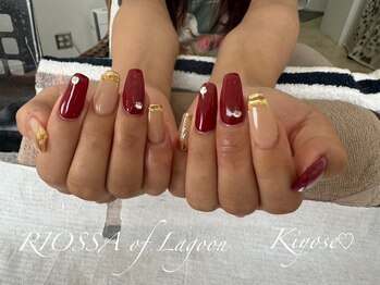 リオッサ オブ ラグーン(RIOSSA of Lagoon)/ミラーフレンチ×ワンカラー