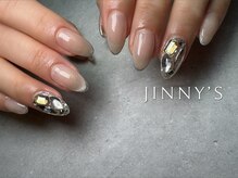 ジニーズ(JINNY'S)/【ハンド】季節限定♪冬ネイル