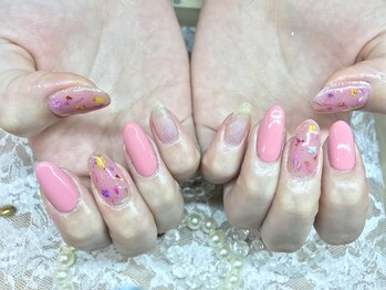 アズビー みゆき店(asB)/押し花ネイル
