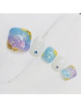 ネイルズ アヴァンティ(Nails Avanti)/定額デザインフットジェル¥9900