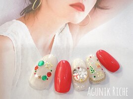 【クリスマスネイル】