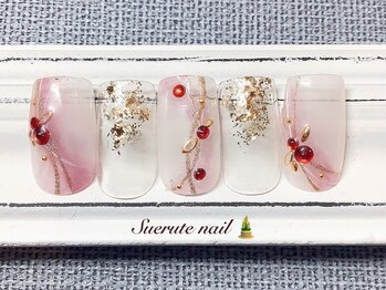 スエルテ ネイルサロン 北千住店/成人式ネイル ¥8000