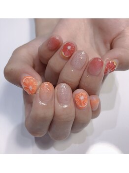 クリスタルネイルサロン(Crystal Nail)/3D フルーツネイル