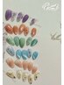 キラカワ☆定額パレット♪ カラフルキャンディネイル￥5500