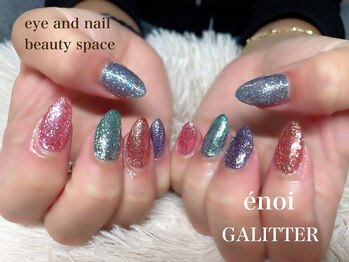 ギャリッターネイル☆