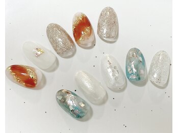 都築design♪キャンペーンネイル